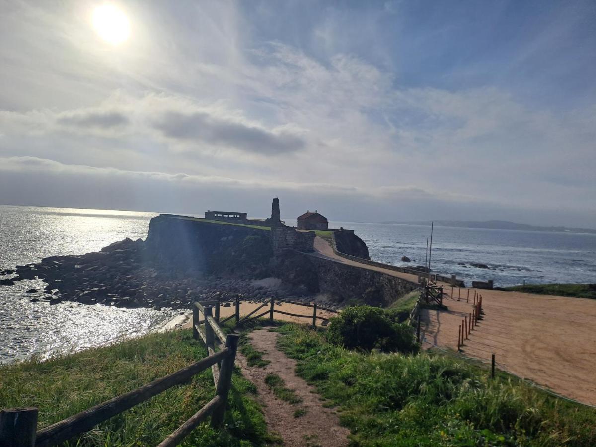 Апартаменты Desconectaengalicia La Lanzada, 200M Playa А-Лансада Экстерьер фото